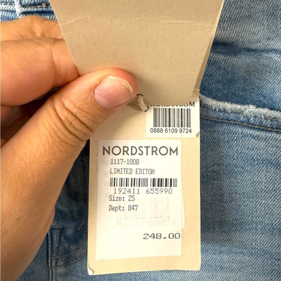 NWT MOTHER‎ WOMEN'S THE HUSTLER ANKLE FRAY JEAN SZ 25 - Picture 3 of 12